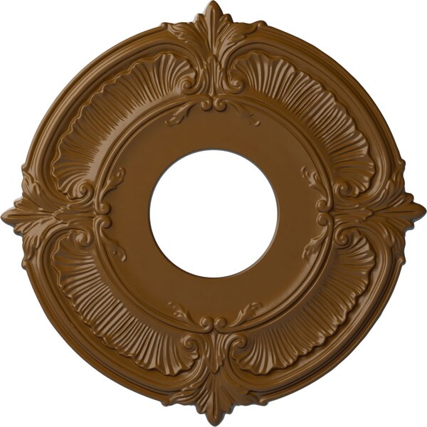 Ekena Millwork Attica Ceiling Medallion (Fits Canopies up to 3 1/2"), 12 3/4"OD x 4"ID x 1/2"P, Smokey Topaz CM12ATSTF - main